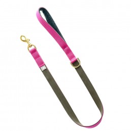luxury pink dog lead and collar doggie apparel