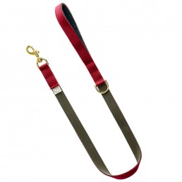 luxury red dog lead and collar doggie apparel