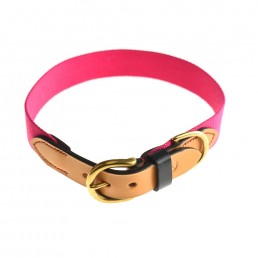 Doggie Apparel Luxury Leather Dog Collar 'Dreamland'