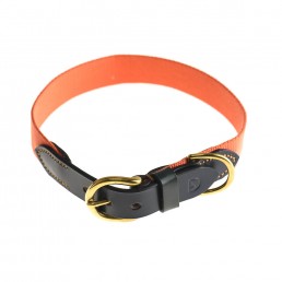 Doggie Apparel Luxury Leather Dog Collar 'Arlington'