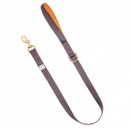 brown webbing dog lead doggie apparel