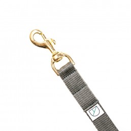 Doggie Apparel lightweight handsfree dog lead olive green
