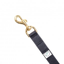 Doggie Apparel black handsfree lightweight dog lead