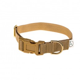 doggie apparel beige dog collar