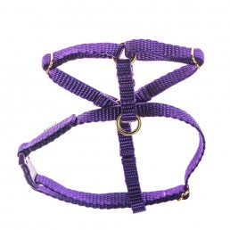 teeny single webbing dog harness