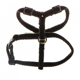 teeny velvet dog harness